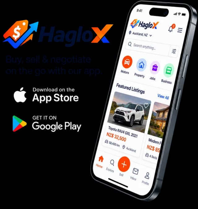 HagloX on iPhone — buy, sell and negotiate on the go